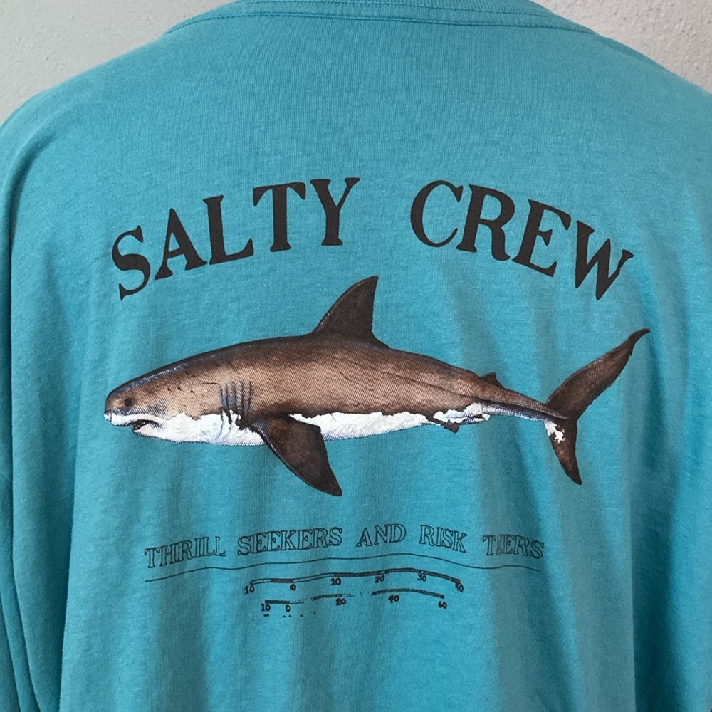 Salty Crew, l/s crop tee, NWT - Picture 5 of 11